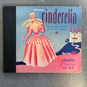 vintage cinderella vinyl record
